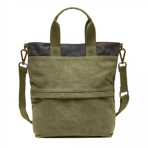 Burnished Olive Canvas Go-To Bag