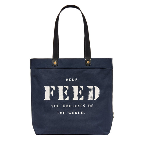 Navy Canvas Harriet Tote