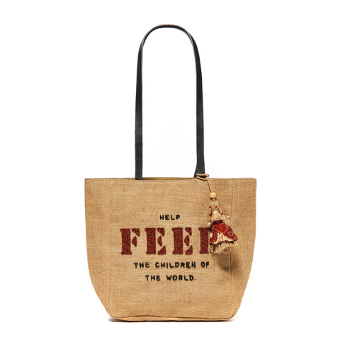 Burlap FEED x Monica Singh Tote