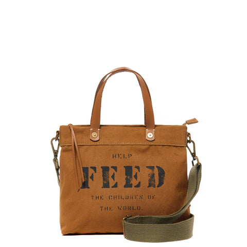 Ochre Canvas Eleanor Crossbody Bag