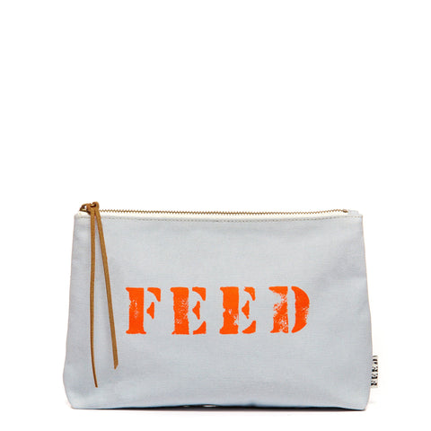 Pale Blue FEED Pouch